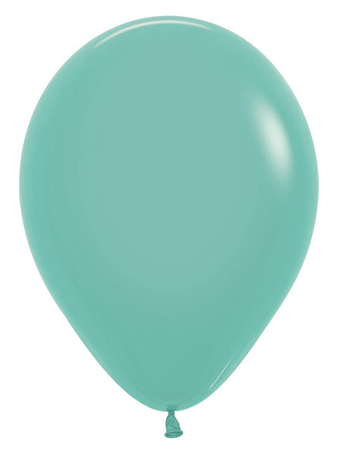 Palloncini Acquamarina 30cm 50pz