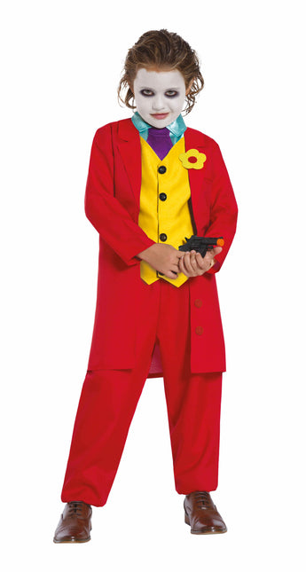 Costume da Joker bambino rosso