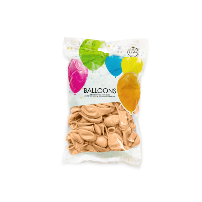 Palloncini beige 13cm 100pz