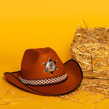 Cappello da Cowboy Sceriffo Bambino