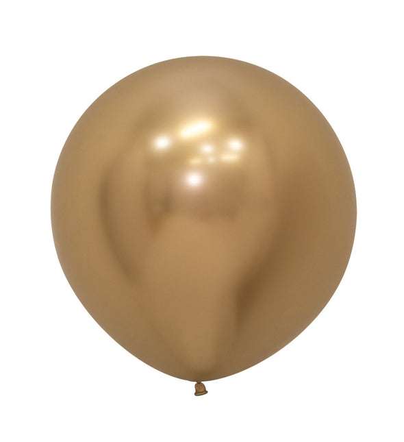 Palloncini Reflex Oro 61cm 3pz