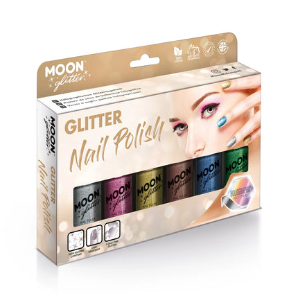 Smalto olografico Moon Glitter Argento 14ml