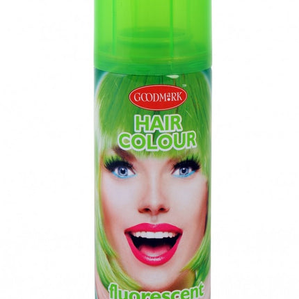 Lacca per capelli verde fluorescente 125ml