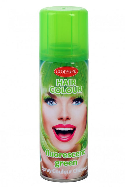 Lacca per capelli verde fluorescente 125ml