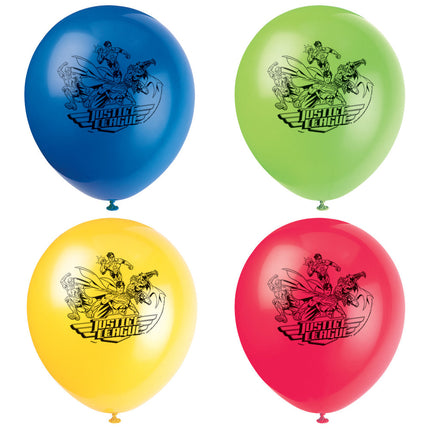 Palloncini Justice League 30cm 8pz