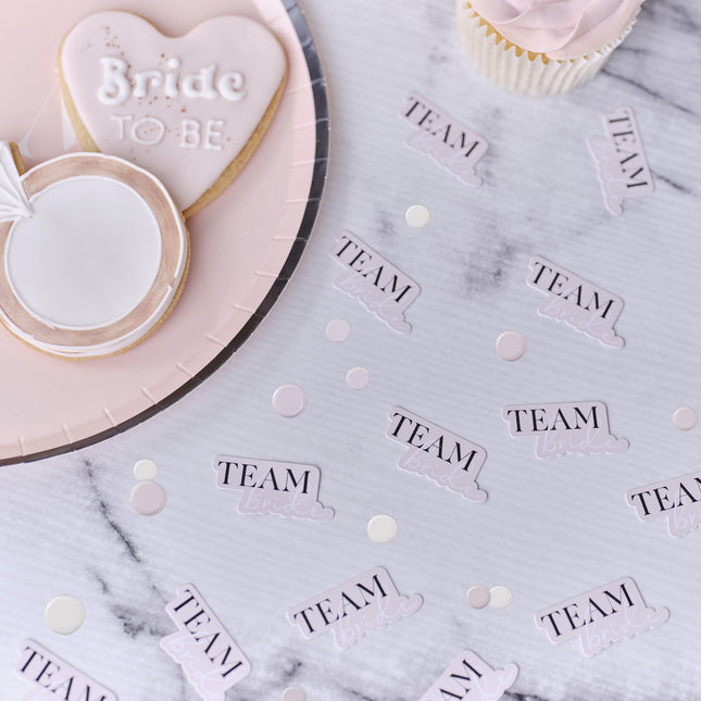 Coriandoli da tavolo per matrimonio Team Bride 14g