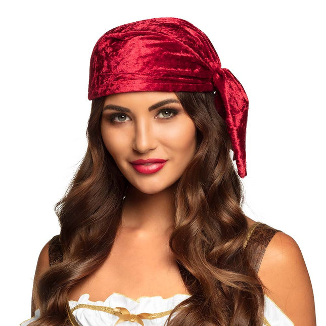 Bandana pirata rossa