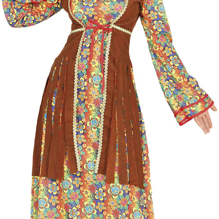 Costume floreale da donna Hippie 60S