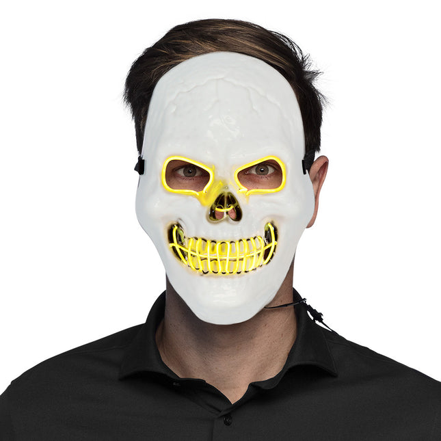 Maschera led di Halloween Teschio assassino