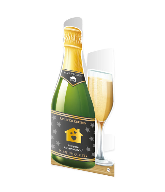 Carta Champagne Cohabitation 18cm