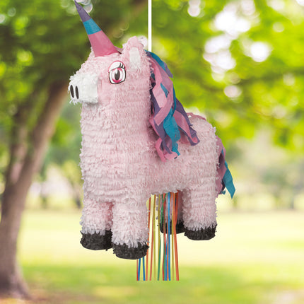 Pinata Unicorno Rosa 55 cm