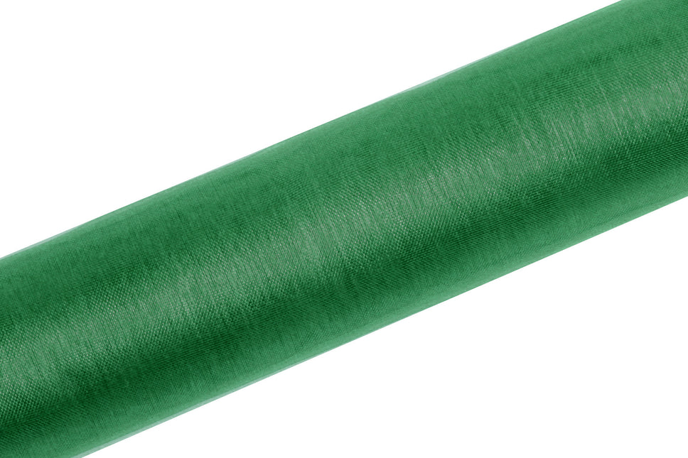 Tessuto Organza Verde 16cm 9m