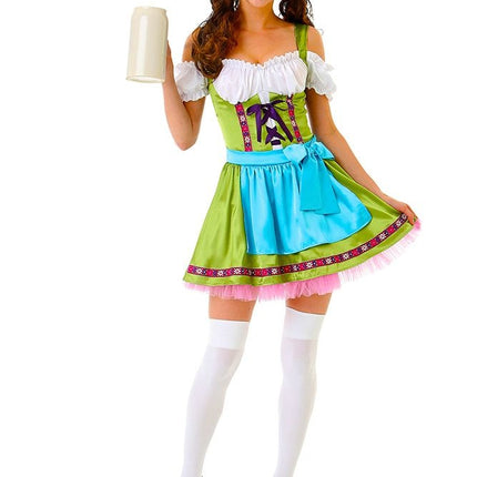 Abito Dirndl Oktoberfest colorato