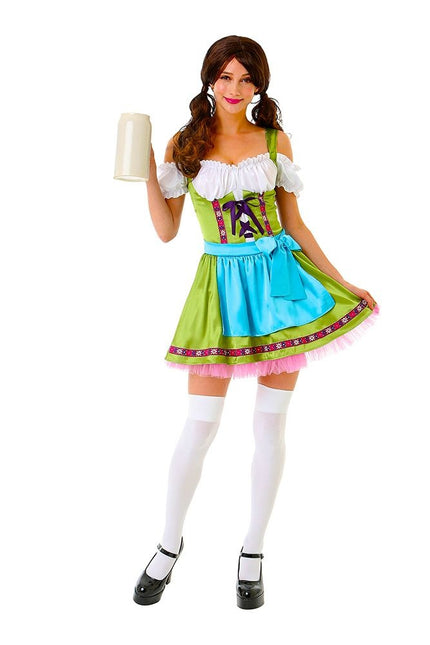 Abito Dirndl Oktoberfest colorato