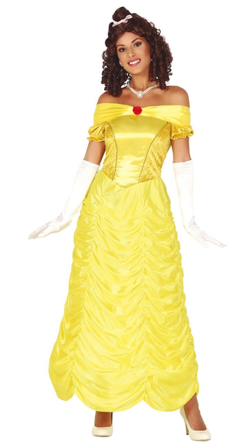 Vestito da principessa giallo