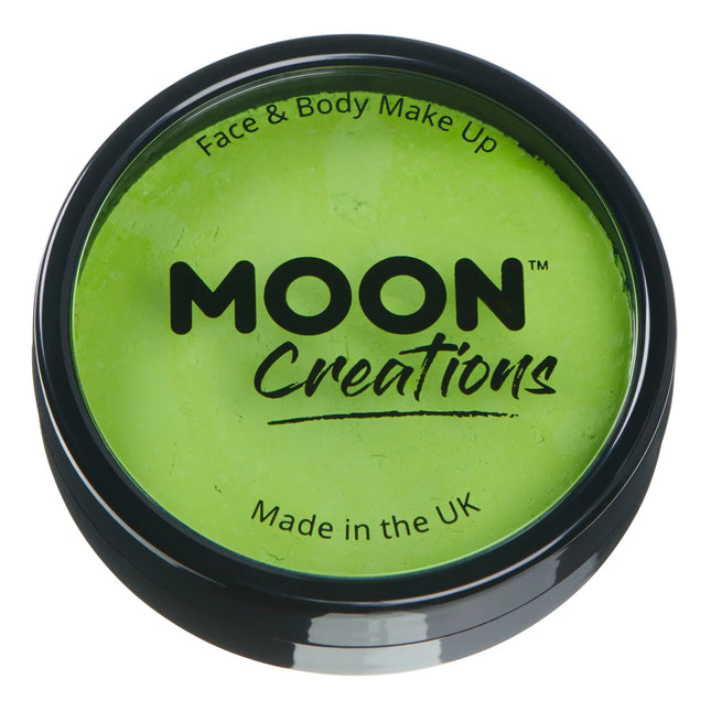 Moon Creations Vaschette per torte Pro Face Paint Verde chiaro 36g