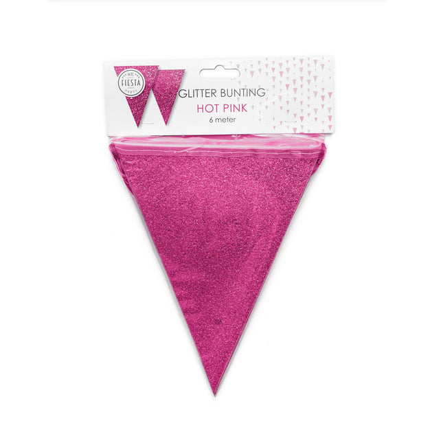 Fucsia Flagline Glitter 6m