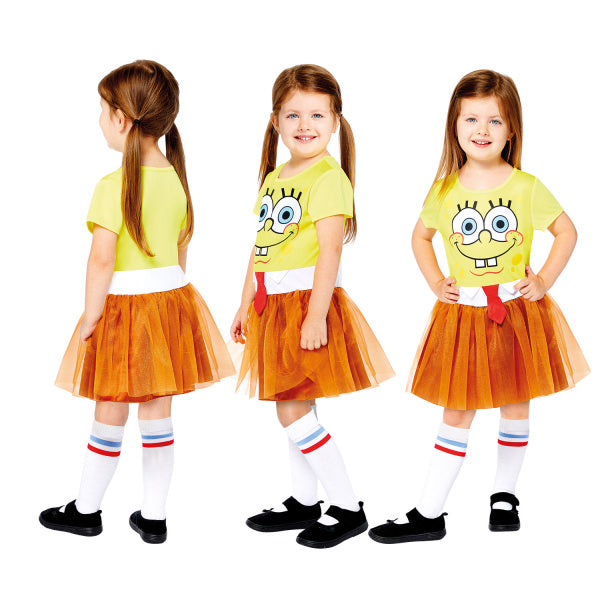 Costume da bambino Spongebob ragazza