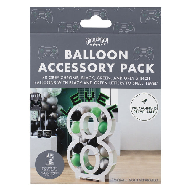 Palloncini Gaming Party 12cm 40pz