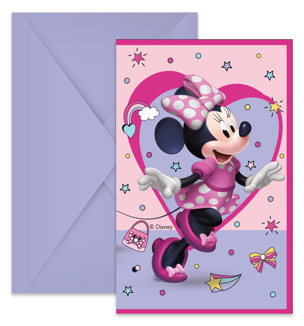 Inviti Minnie Junior 6 pezzi