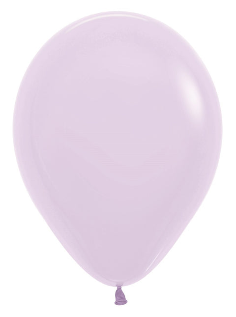 Palloncini Pastello Opachi Lilla 30cm 12pz