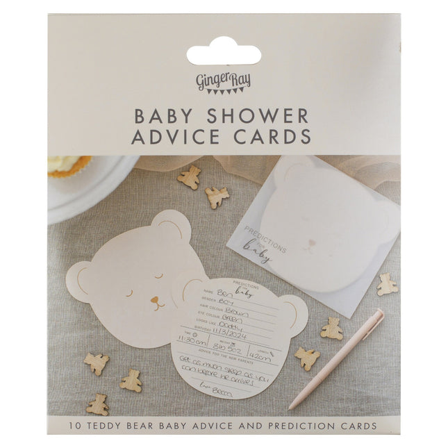 Gioco di carte Baby Shower 10 pezzi