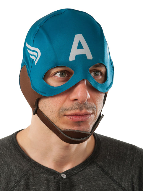 Maschera di Capitan America blu