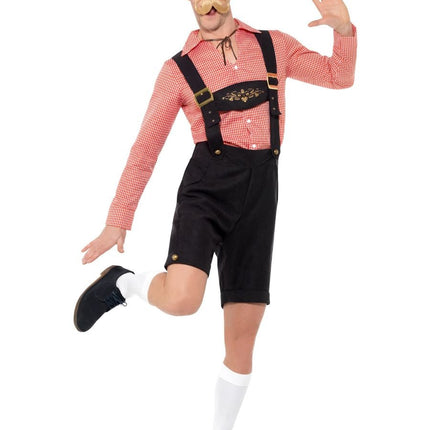 Set Lederhosen rosso