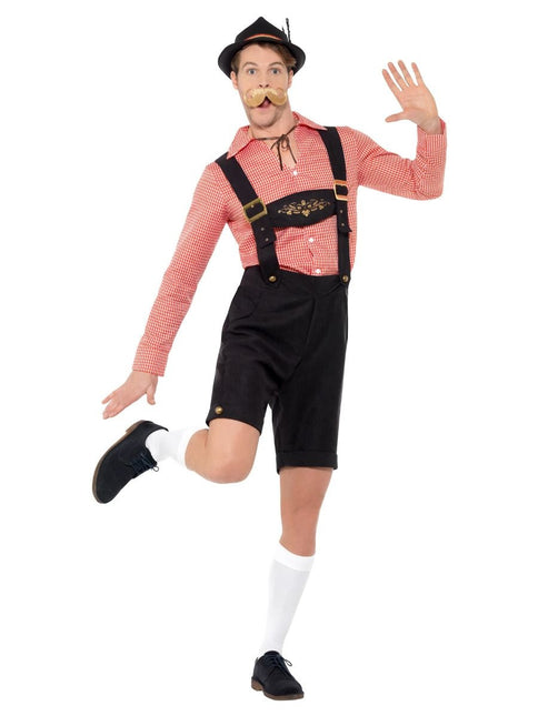 Set Lederhosen rosso