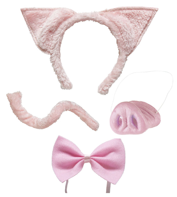 Set di costumi Pig 4 pezzi