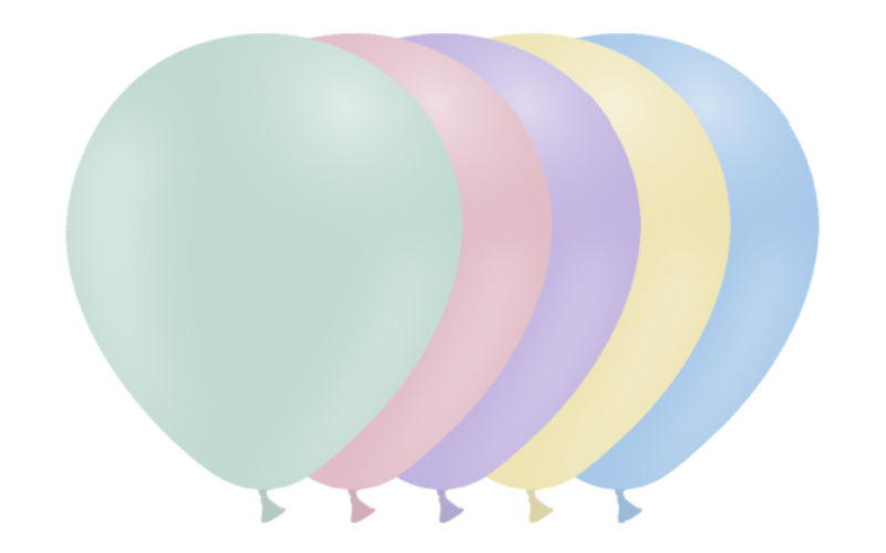 Palloncini colorati pastello 30cm 50pz