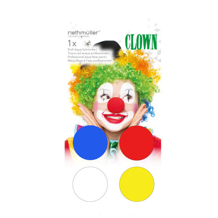 Base d'acqua per il trucco da clown