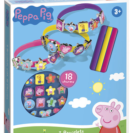 Realizzare braccialetti di Peppa Pig