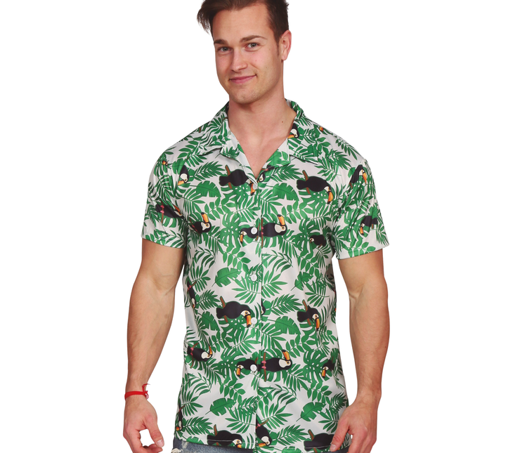 Camicia Hawaii Palme