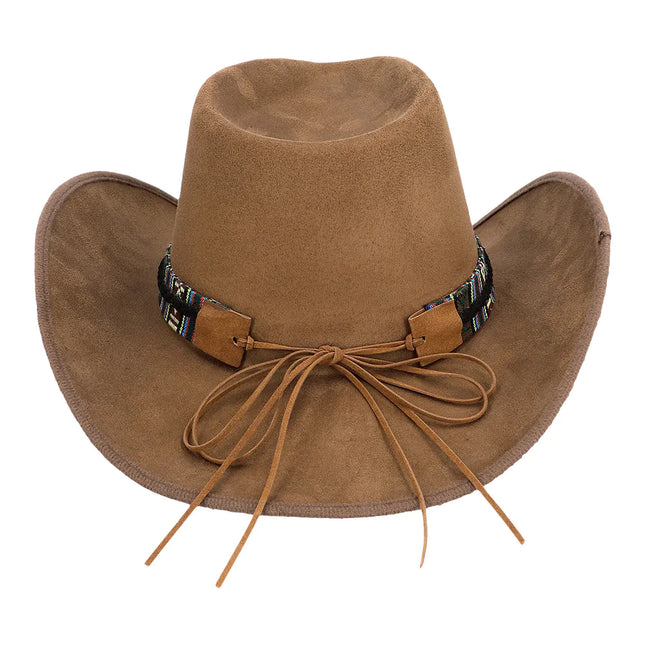 Cappello da cowboy marrone Luxe