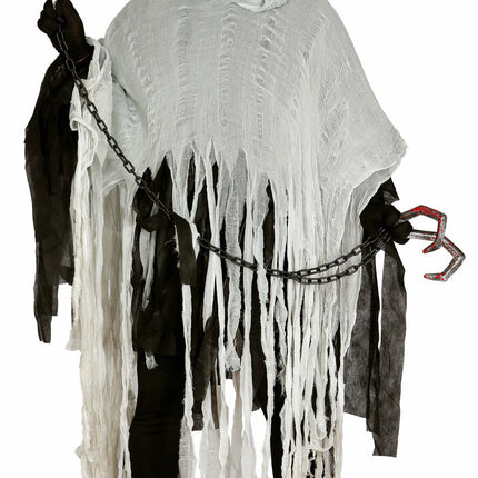 Costume da Fantasma Halloween Uomo Bianco L