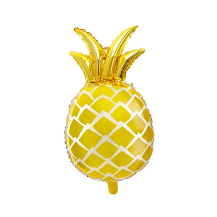 Palloncino ad elio Ananas Oro 63 cm