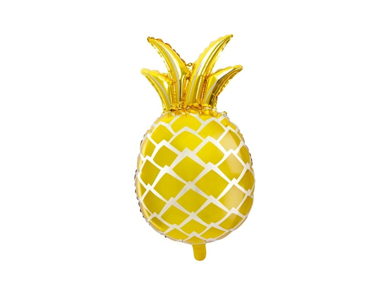 Palloncino ad elio Ananas Oro 63 cm