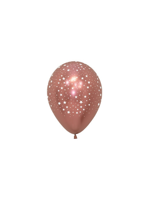 Palloncini Stelle Reflex Mix 12cm 50pz