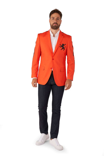 OppoSuits Orange Holland Blazer Uomo