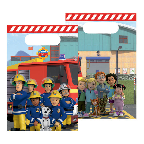 Sacchetti di condivisione Fireman Sam 23,6 cm 8 pezzi