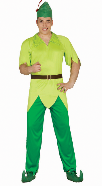 Costume da elfo verde