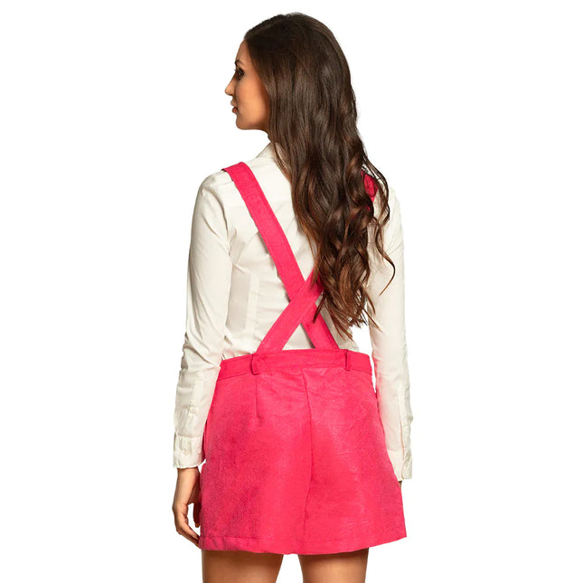 Lederhosen rosa da donna