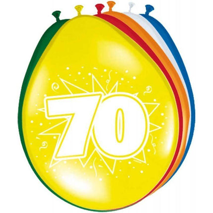 Palloncini 70 anni 30cm 8pz