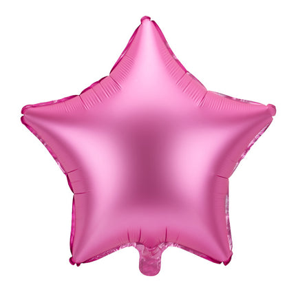 Palloncino ad elio Star rosa vuoto 48 cm