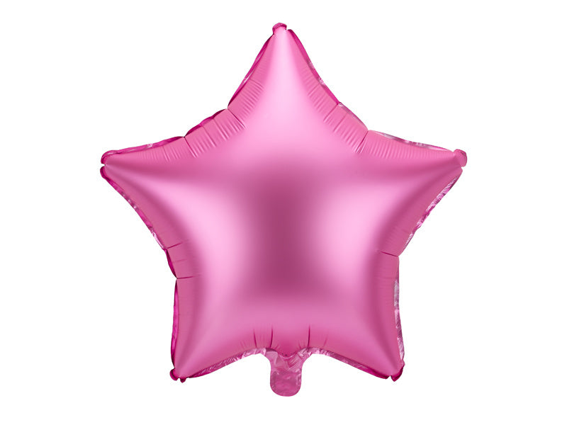 Palloncino ad elio Star rosa vuoto 48 cm