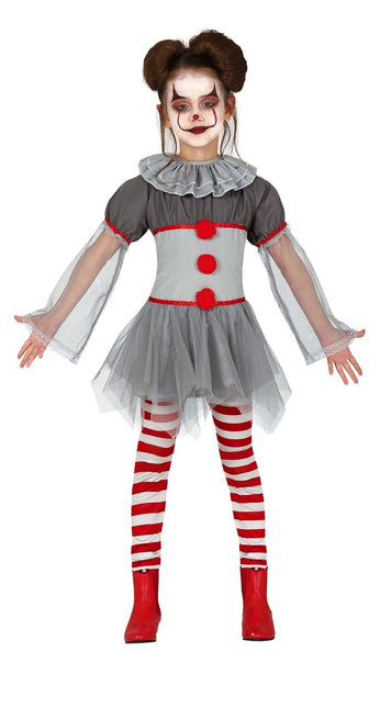 Costume di Halloween da clown scuro per bambino