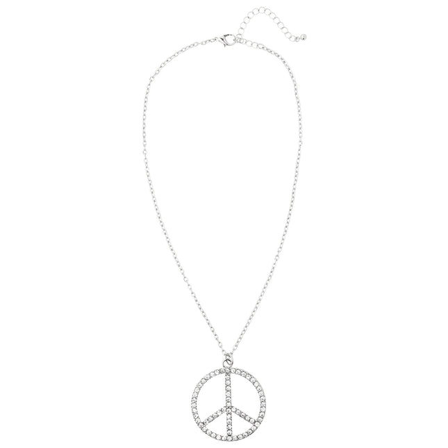 Collana Hippie 60S Argento Pace