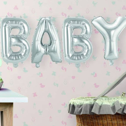 Set di palloncini nascita con lettere Baby 36 cm