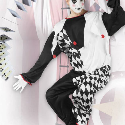 Costume da clown Giullare M/L